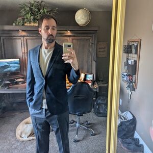 Men's Classic Black Blazer